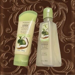 Bath & Body Works Y2K Coconut Lime Verbena Anti-Bac Hand Lotion and Gel